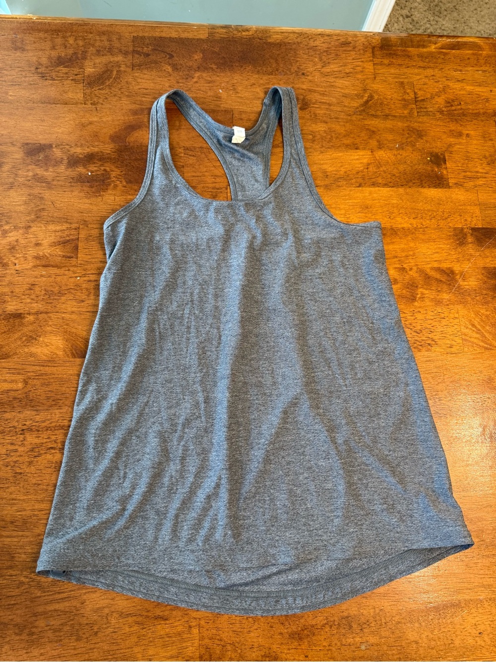Under Armour UA Tech Twist Racerback Tank Top Heather Gray Gray Womens Size Sm